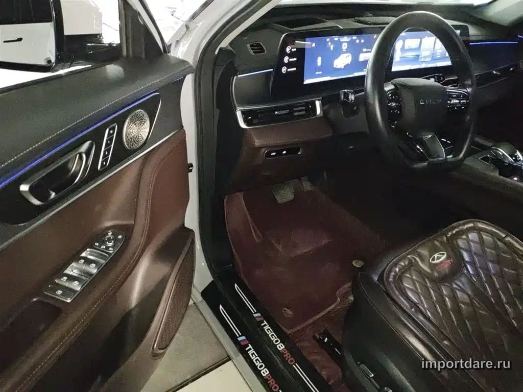 CHERY TIGGO 8 PRO 2024 — 33 100 км, серебристый, Китай — под ключ — фото 12