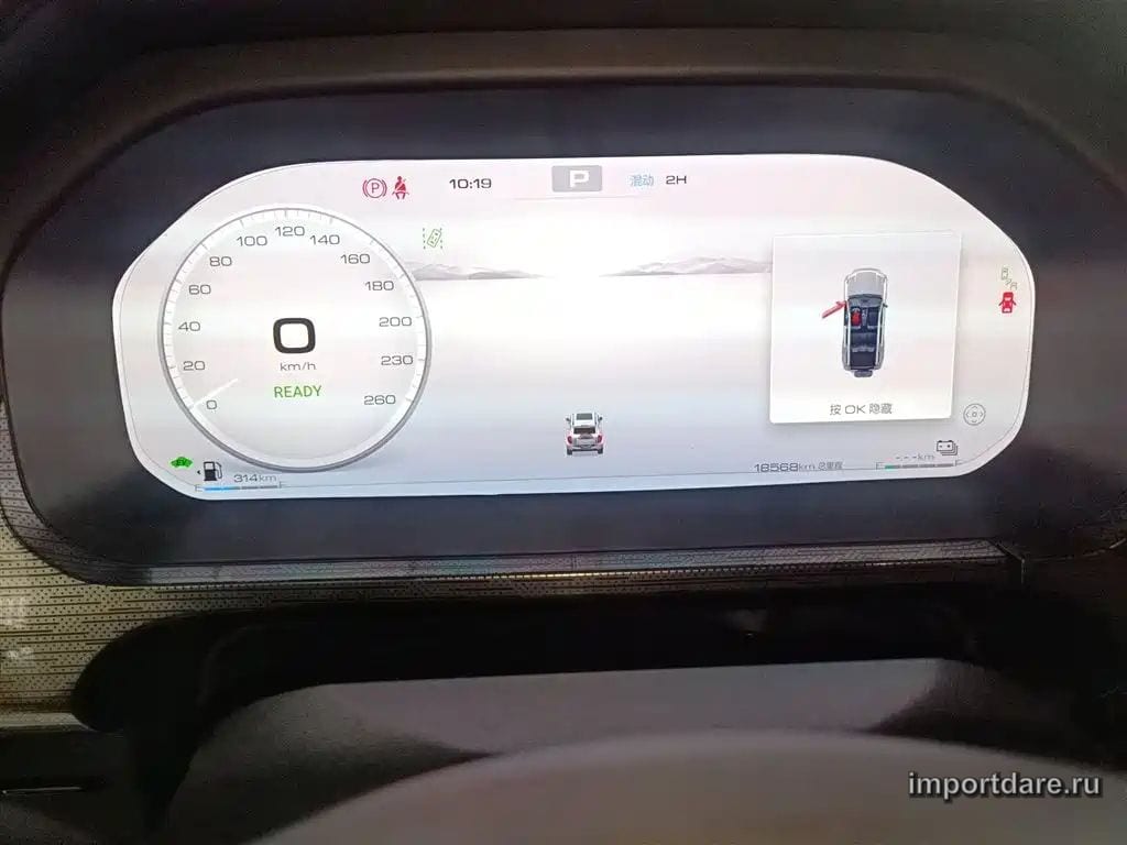 TANK 400 NEW ENERGY 2025 — 18 600 км, чёрный, Китай — под ключ — фото 8