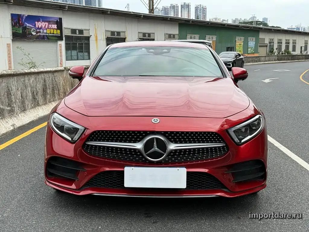 MERCEDES-BENZ CLS 2020 — 25 000 км, пурпурный, Китай — под ключ — фото 2