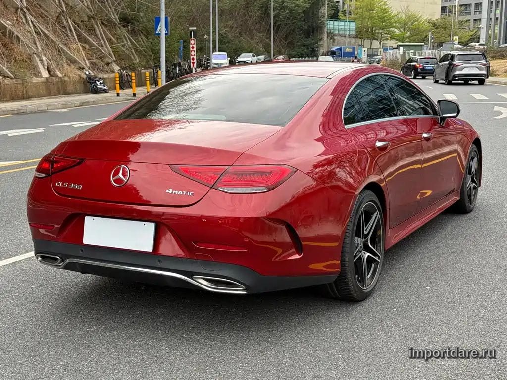 MERCEDES-BENZ CLS 2020 — 25 000 км, пурпурный, Китай — под ключ — фото 4