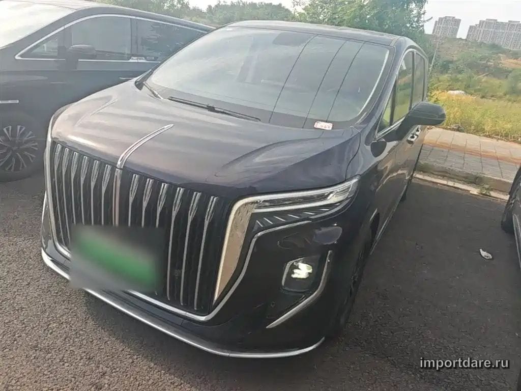 HONGQI HQ9 PHEV 2024 — 13 600 км, пурпурный, Китай — под ключ — фото 1