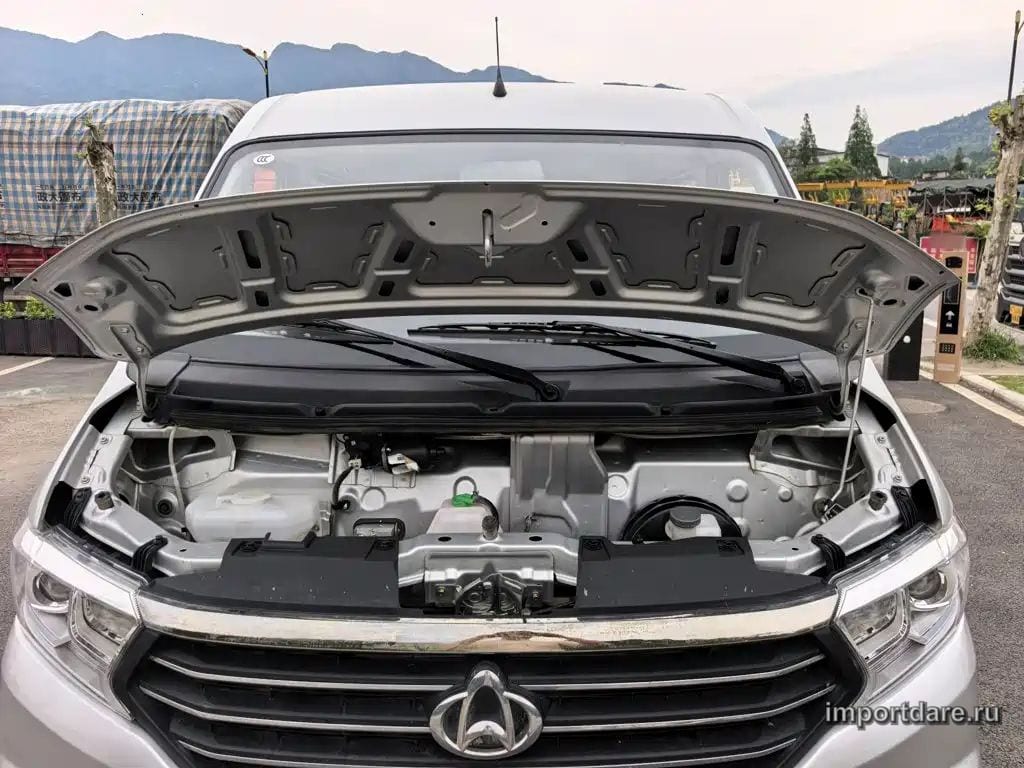 CHANGAN KUAYUEXING V3 2024 — 7 900 км, серебристый, Китай — под ключ — фото 11