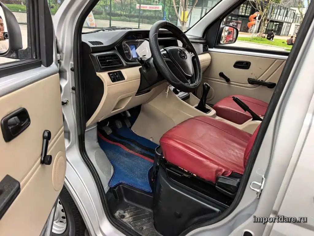 CHANGAN KUAYUEXING V3 2024 — 7 900 км, серебристый, Китай — под ключ — фото 8