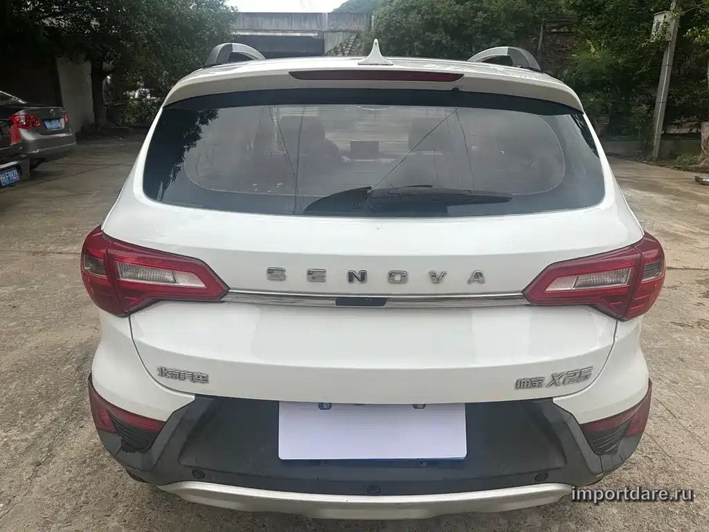 BAIC SENOVA X25 2019 — 46 000 км, белый, Китай — под ключ — фото 4