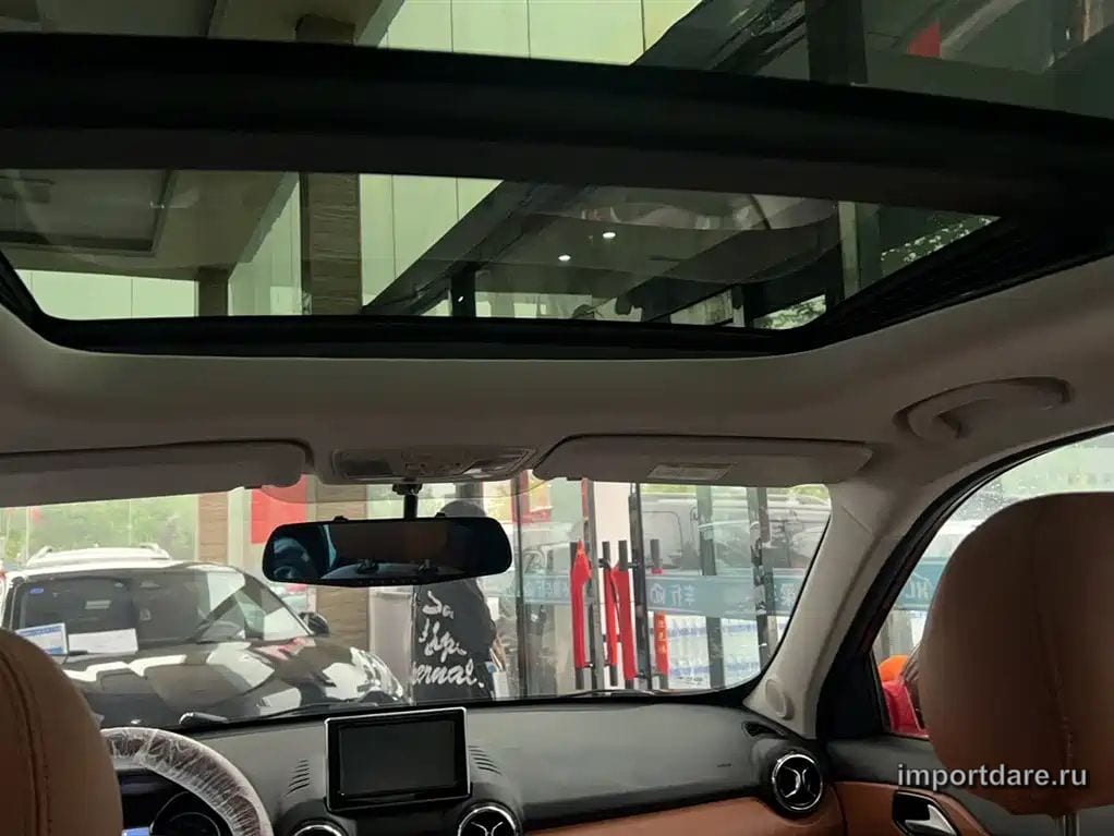 BAIC SENOVA X35 2018 — 30 000 км, коричневый-champagne, Китай — под ключ — фото 12