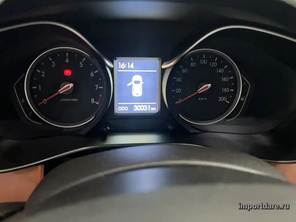 BAIC SENOVA X35 2018 — 30 000 км, коричневый-champagne, Китай — под ключ — фото 4