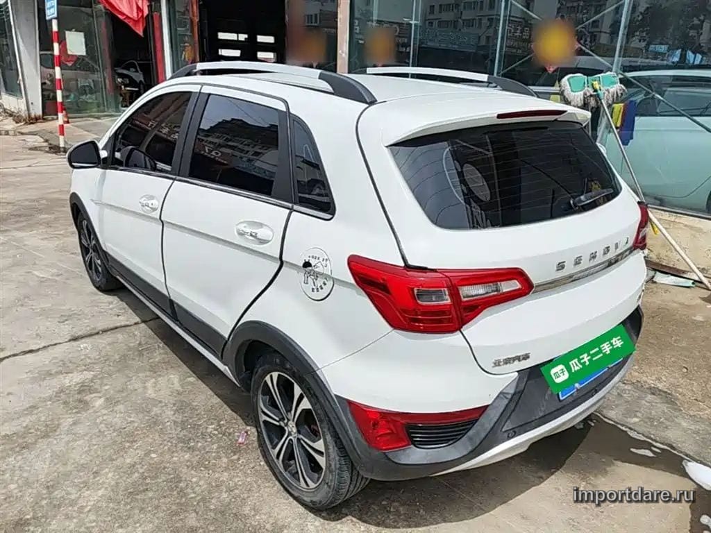 BAIC SENOVA X25 2017 — 65 800 км, белый, Китай — под ключ — фото 5