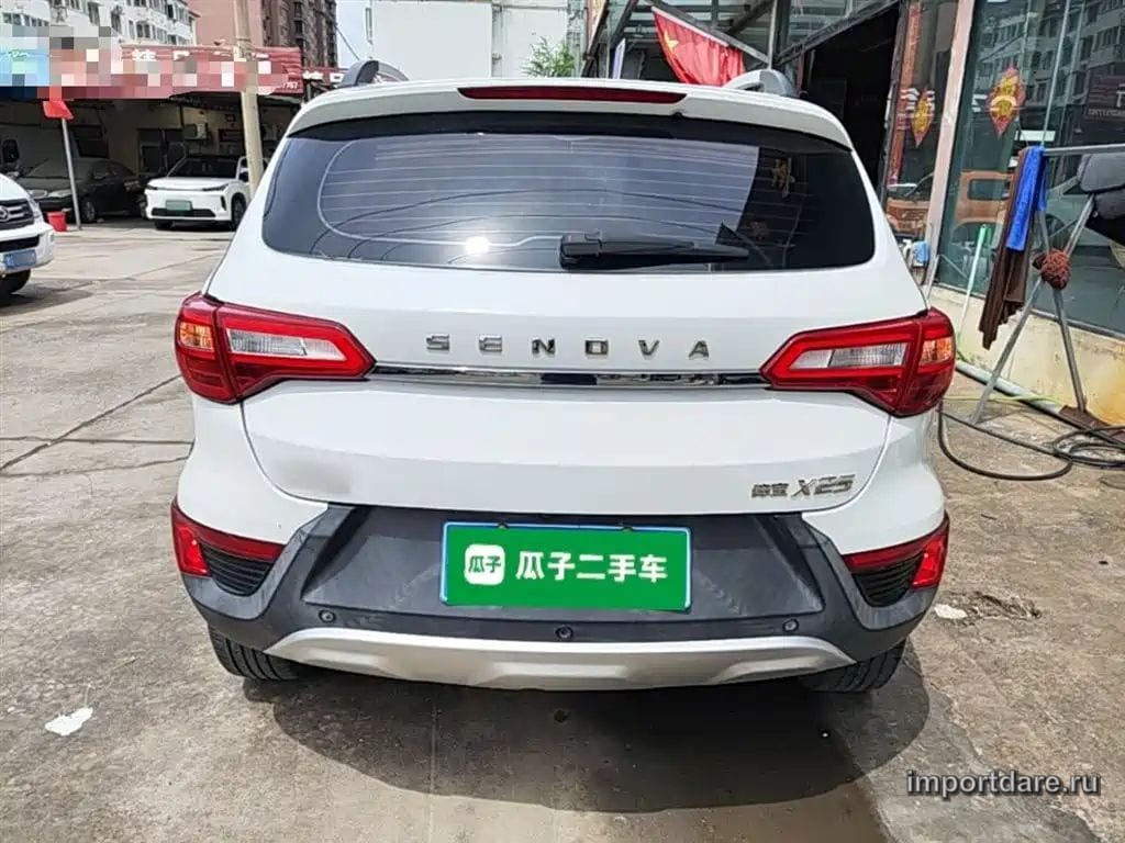 BAIC SENOVA X25 2017 — 65 800 км, белый, Китай — под ключ — фото 6