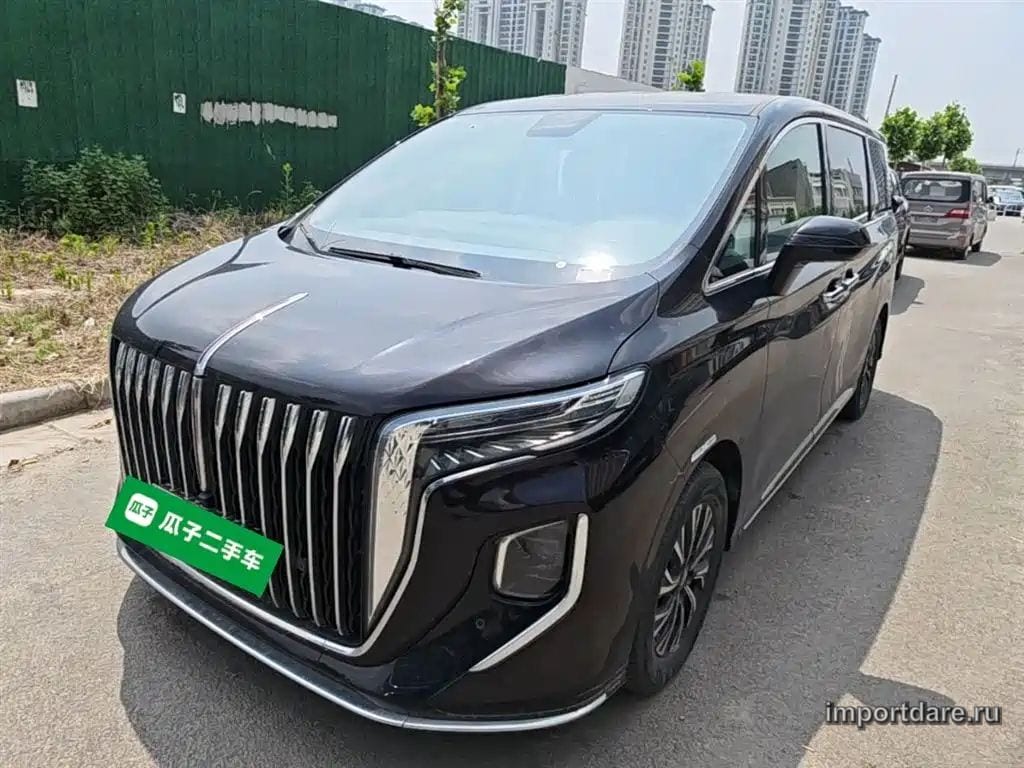 HONGQI HQ9 PHEV 2025 — 18 300 км, пурпурный, Китай — под ключ — фото 1