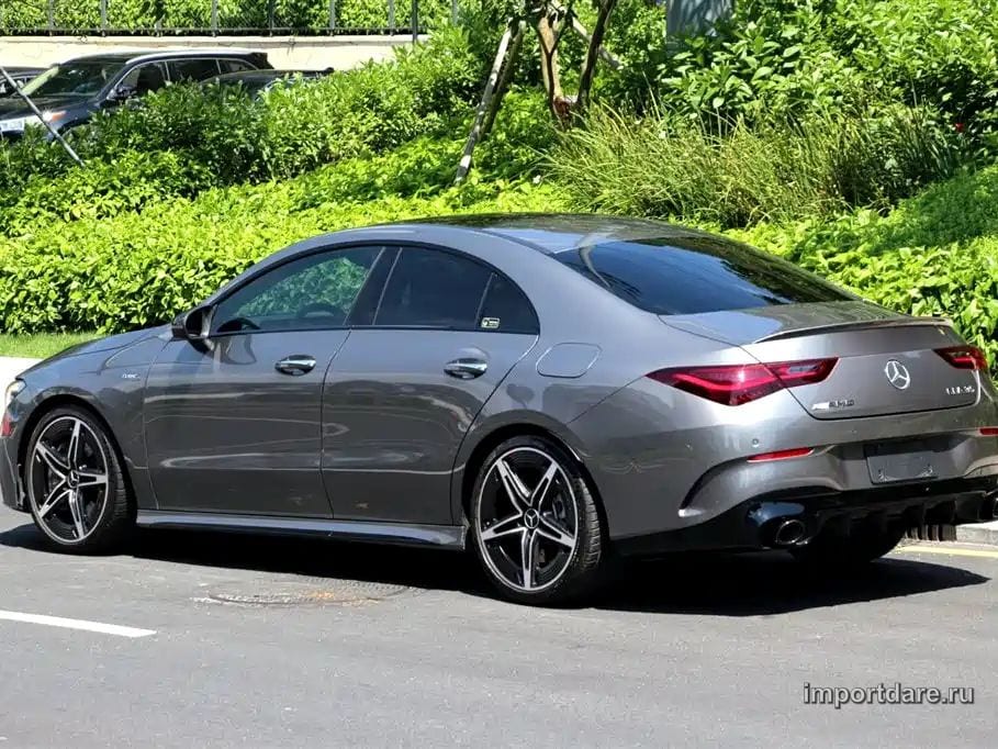 MERCEDES-BENZ CLA AMG 2025 — 12 000 км, серебристый, Китай — под ключ — фото 12