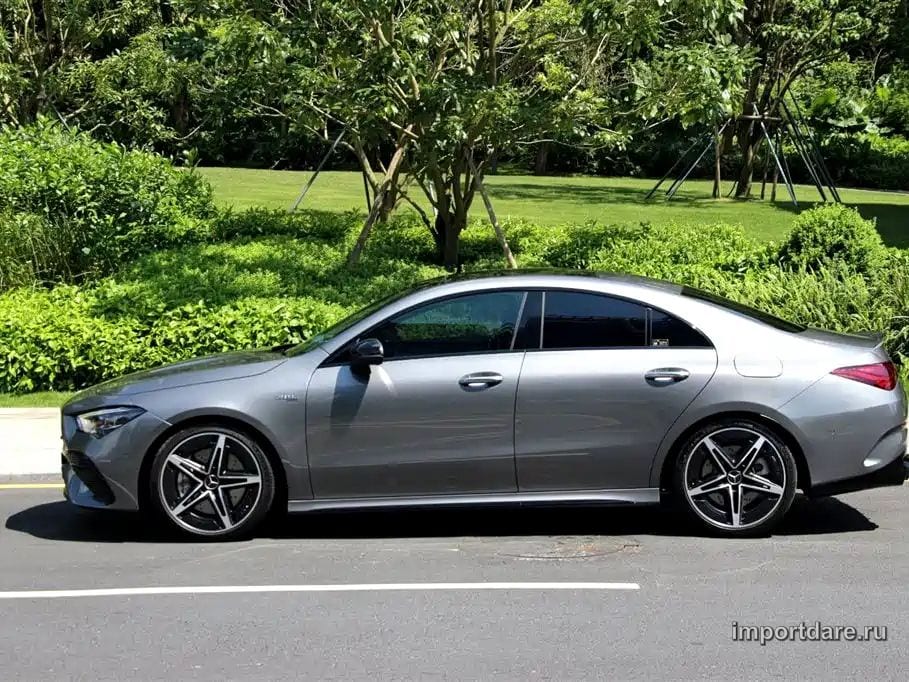 MERCEDES-BENZ CLA AMG 2025 — 12 000 км, серебристый, Китай — под ключ — фото 3