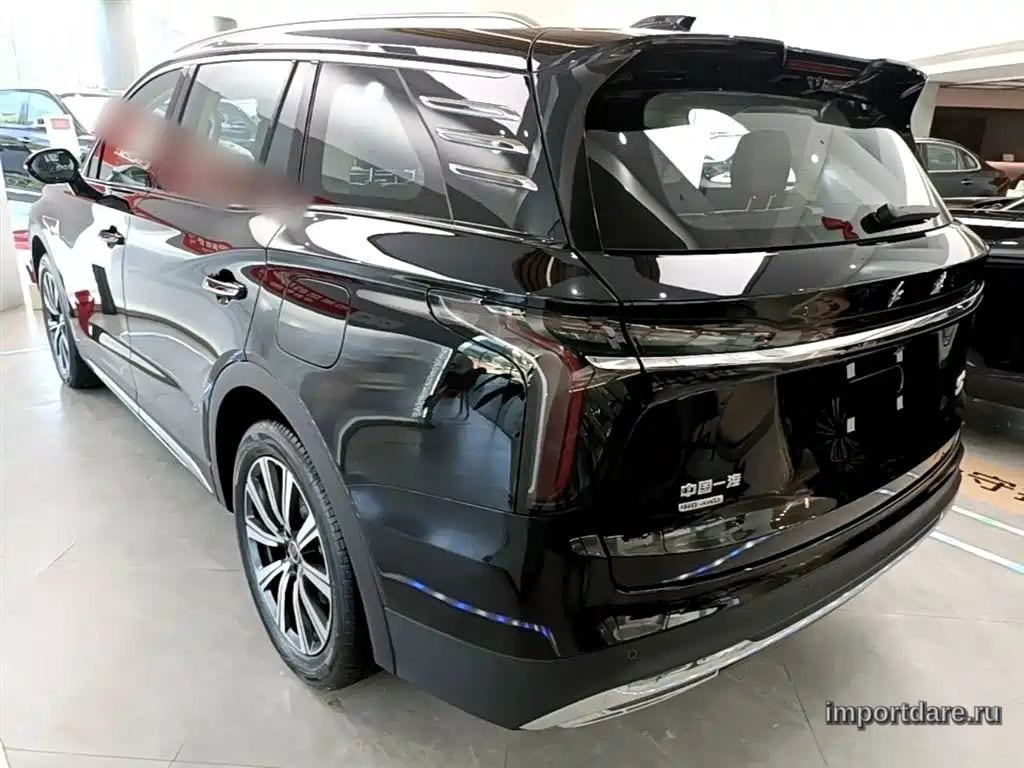 HONGQI HS7 PHEV 2026 — 100 км, чёрный, Китай — под ключ — фото 5