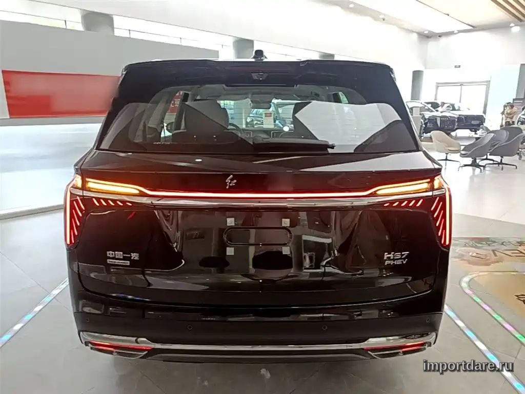 HONGQI HS7 PHEV 2026 — 100 км, чёрный, Китай — под ключ — фото 6