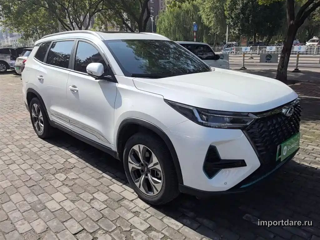CHERY TIGGO 8 PRO NEW ENERGY 2024 — 29 300 км, белый, Китай — под ключ — фото 4