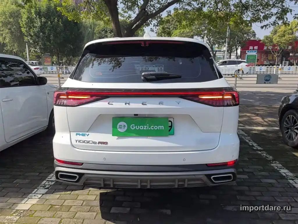CHERY TIGGO 8 PRO NEW ENERGY 2024 — 29 300 км, белый, Китай — под ключ — фото 6