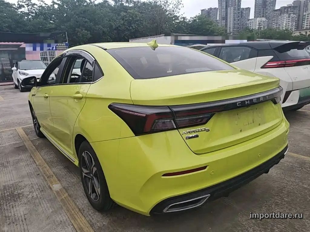 CHERY ARRIZO 5 PLUS 2022 — 41 200 км, зелёный, Китай — под ключ — фото 5