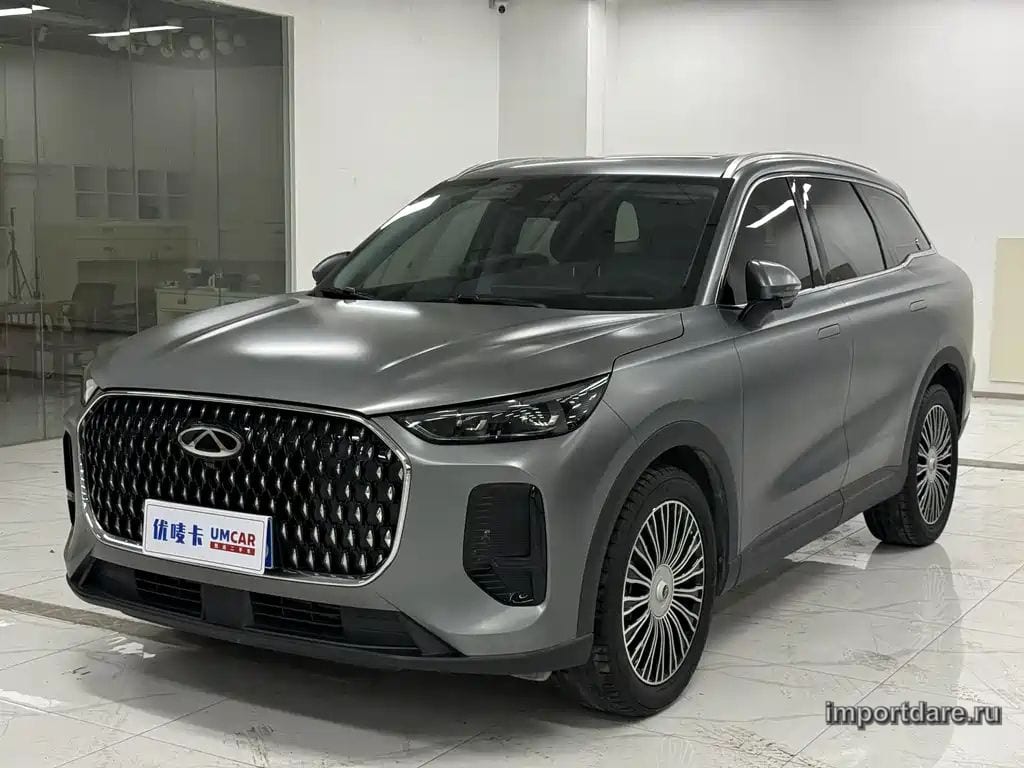 CHERY TIGGO 8 L 2025 — 40 000 км, серебристый, Китай — под ключ — фото 1