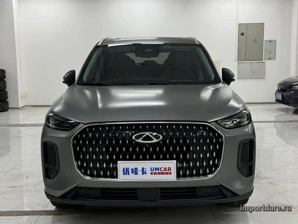 CHERY TIGGO 8 L 2025 — 40 000 км, серебристый, Китай — под ключ — фото 2