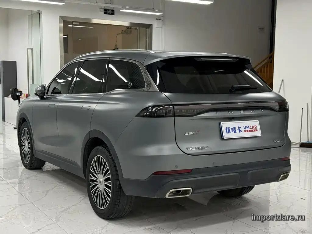 CHERY TIGGO 8 L 2025 — 40 000 км, серебристый, Китай — под ключ — фото 4