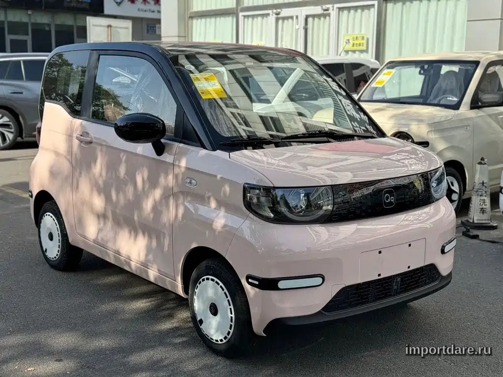 CHERY QQ ICE CREAM 2026 — 100 км, пурпурный, Китай — под ключ — фото 3