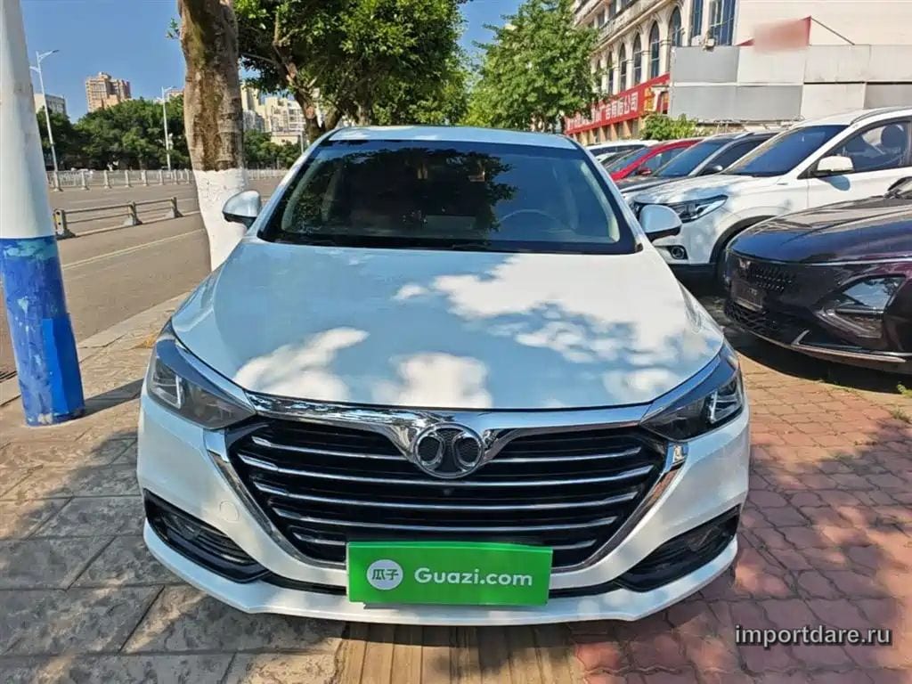 BAIC SENOVA D50 2019 — 43 200 км, белый, Китай — под ключ — фото 3