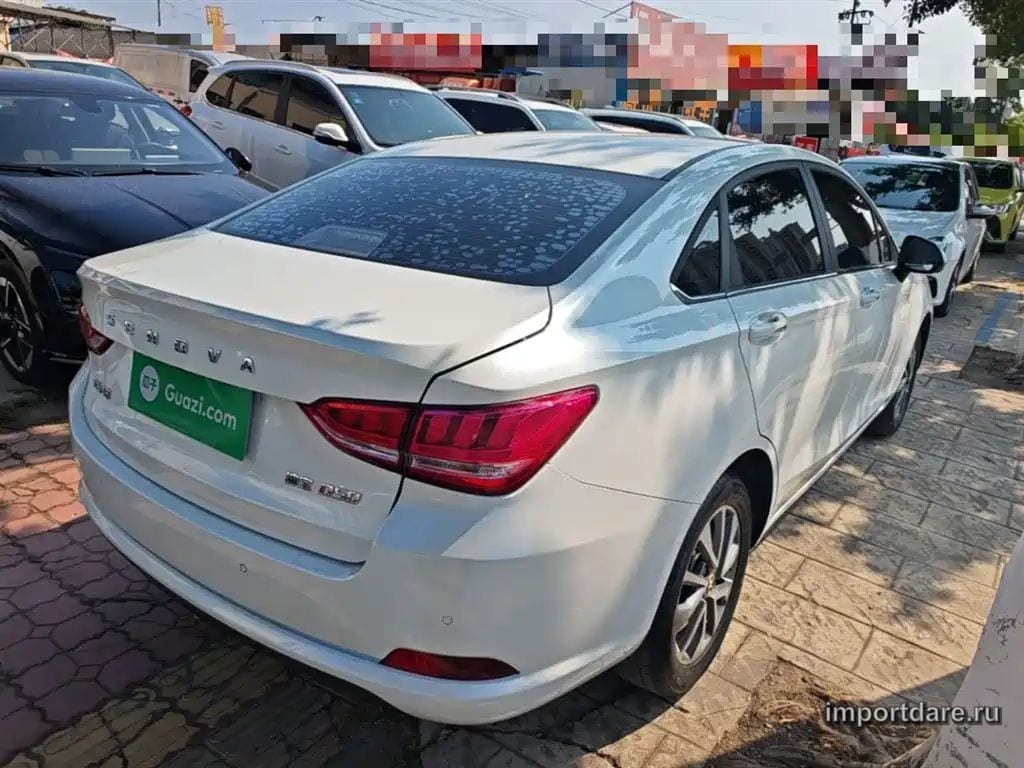 BAIC SENOVA D50 2019 — 43 200 км, белый, Китай — под ключ — фото 7
