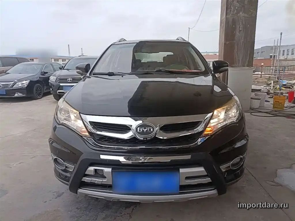 BYD S7 2015 — 33 600 км, чёрный, Китай — под ключ — фото 3