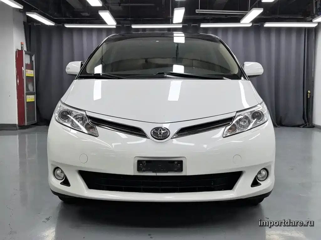TOYOTA PREVIA 2017 — 128 000 км, белый, Китай — под ключ — фото 2