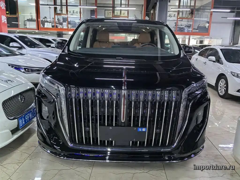 HONGQI HQ9 PHEV 2026 — 100 км, чёрный, Китай — под ключ — фото 2
