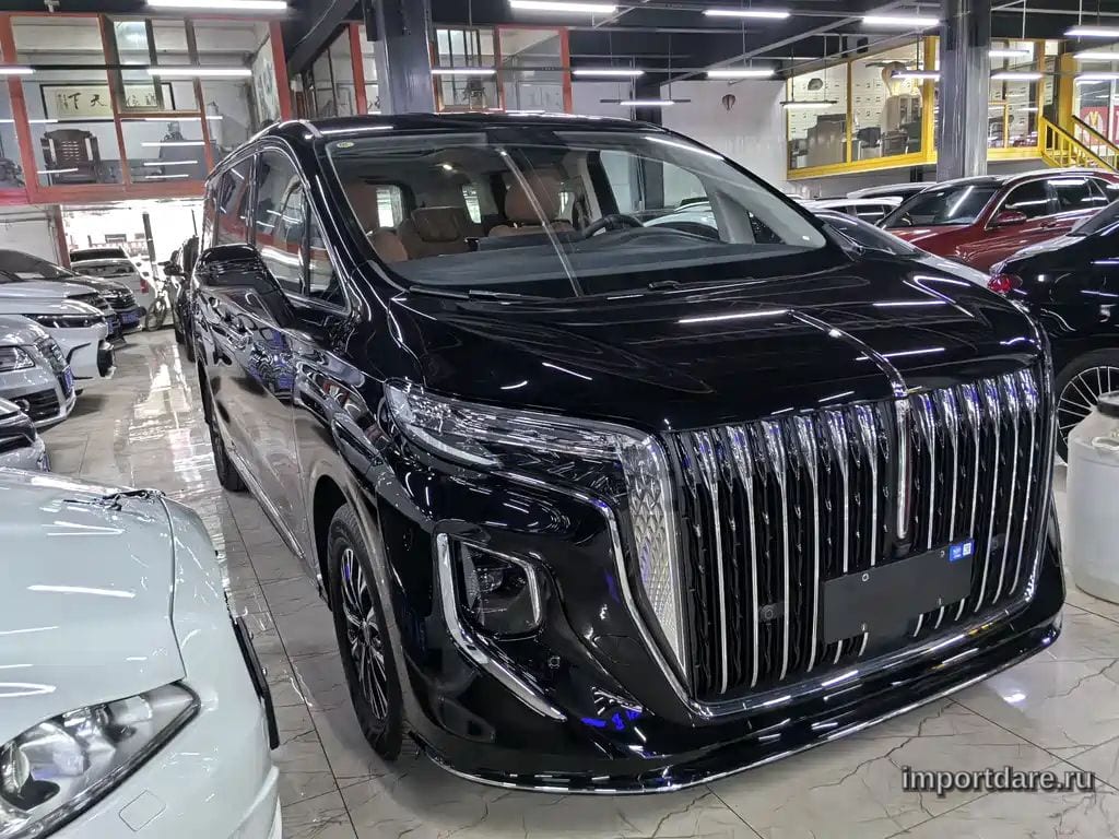 HONGQI HQ9 PHEV 2026 — 100 км, чёрный, Китай — под ключ — фото 3