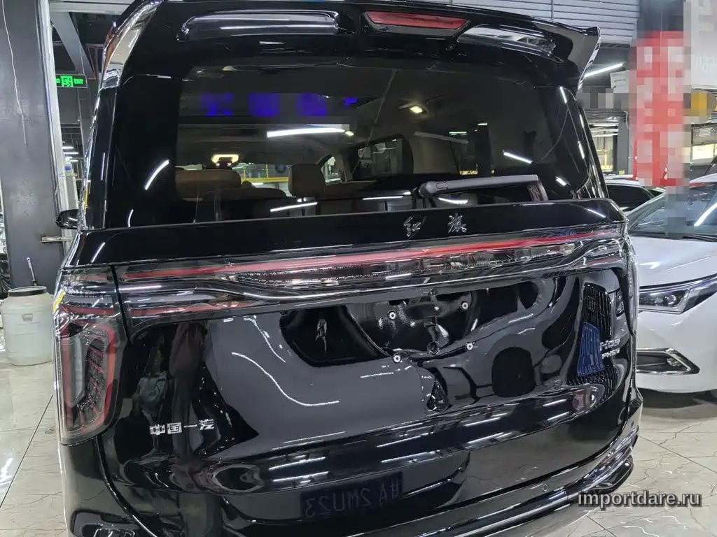 HONGQI HQ9 PHEV 2026 — 100 км, чёрный, Китай — под ключ — фото 5