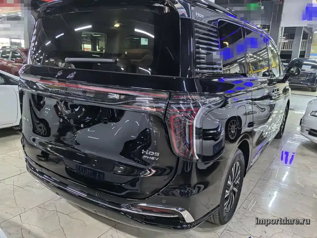 HONGQI HQ9 PHEV 2026 — 100 км, чёрный, Китай — под ключ — фото 6