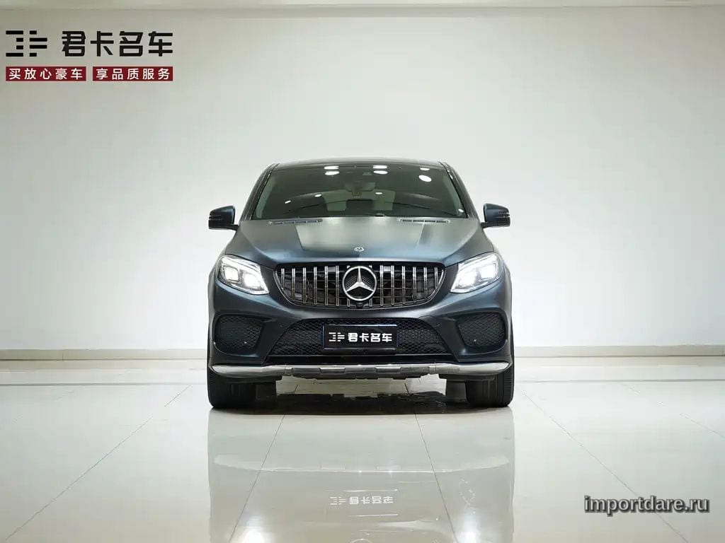 MERCEDES-BENZ GLE COUPE 2018 — 80 000 км, пурпурный, Китай — под ключ — фото 2