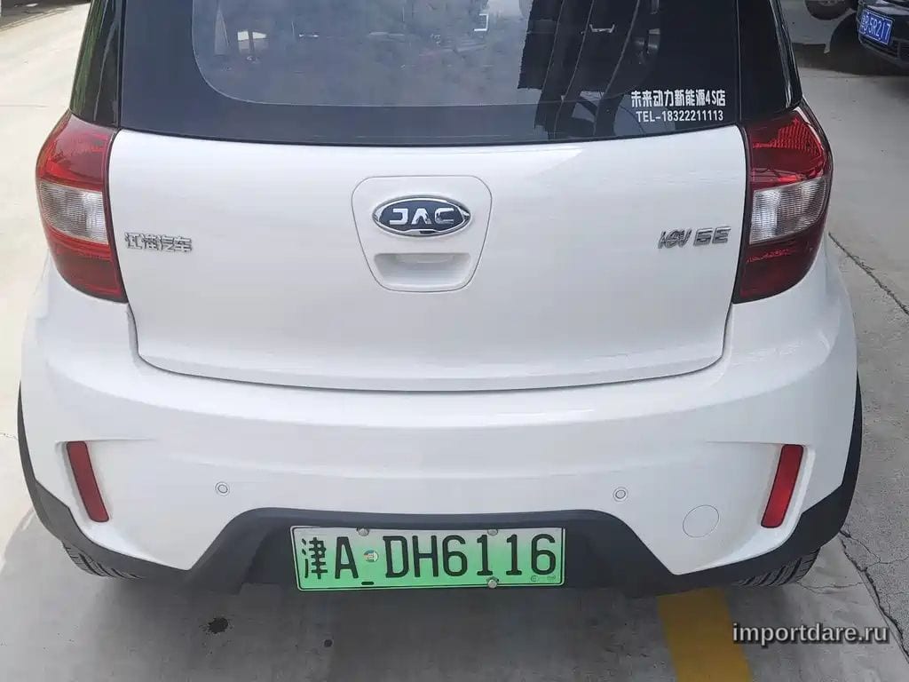 JAC MOTORS IEV6E 2020 — 50 000 км, белый, Китай — под ключ — фото 4