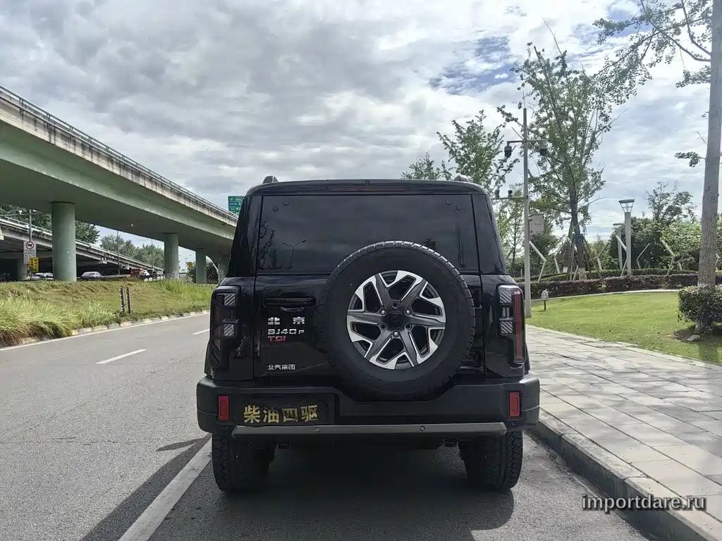 BAIC BEIJING BJ40 2026 — 4 000 км, чёрный, Китай — под ключ — фото 5