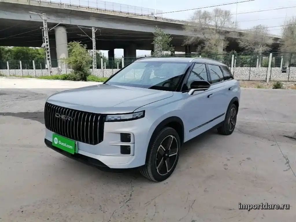 CHERY EXPLORE 06 C-DM 2024 — 14 400 км, серебристый, Китай — под ключ — фото 1