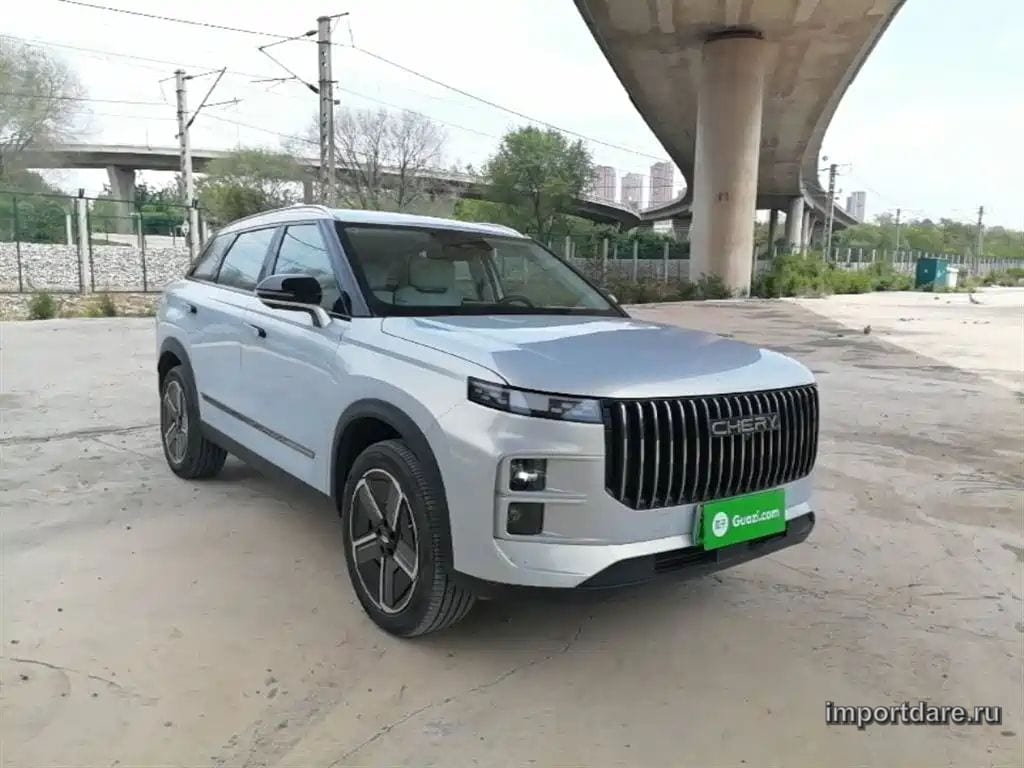 CHERY EXPLORE 06 C-DM 2024 — 14 400 км, серебристый, Китай — под ключ — фото 4