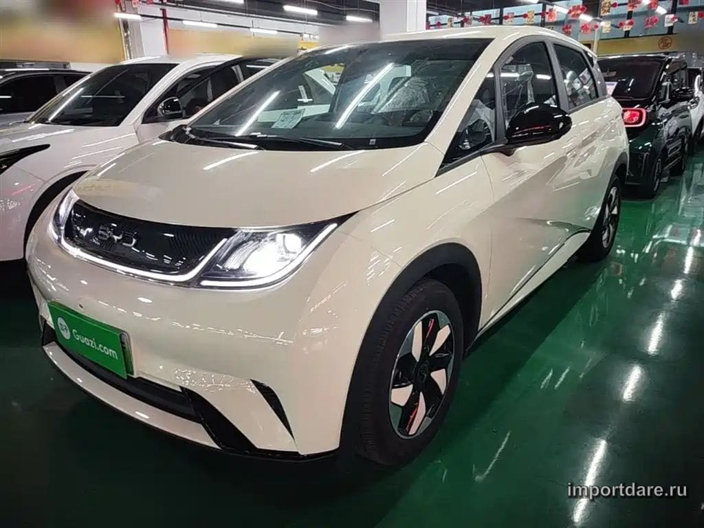 BYD DOLPHIN 2026 — 100 км, жёлто-оранжевый, Китай — под ключ — фото 2