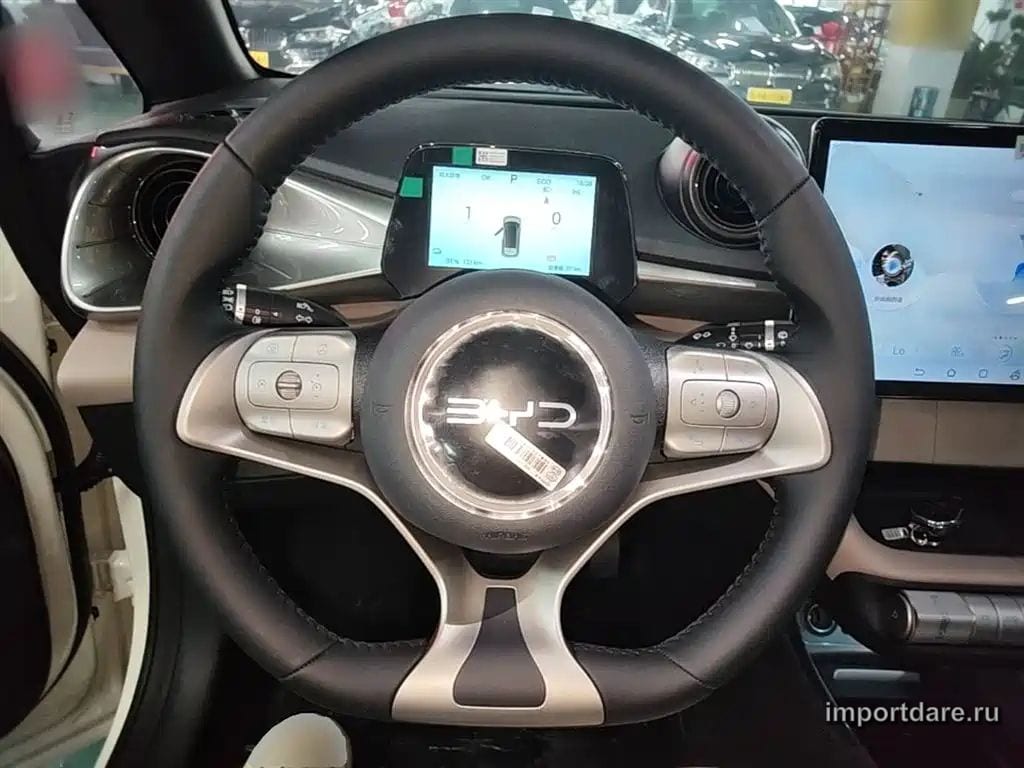 BYD DOLPHIN 2026 — 100 км, жёлто-оранжевый, Китай — под ключ — фото 11