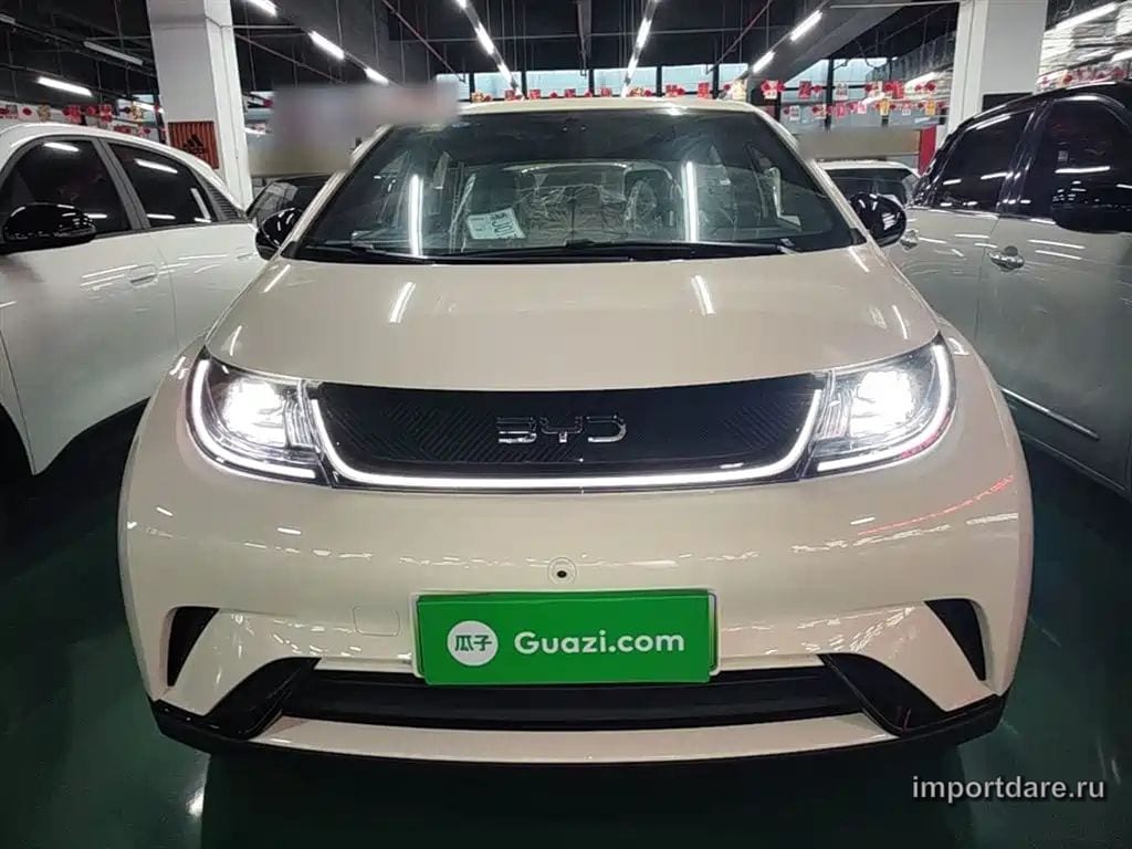 BYD DOLPHIN 2026 — 100 км, жёлто-оранжевый, Китай — под ключ — фото 3