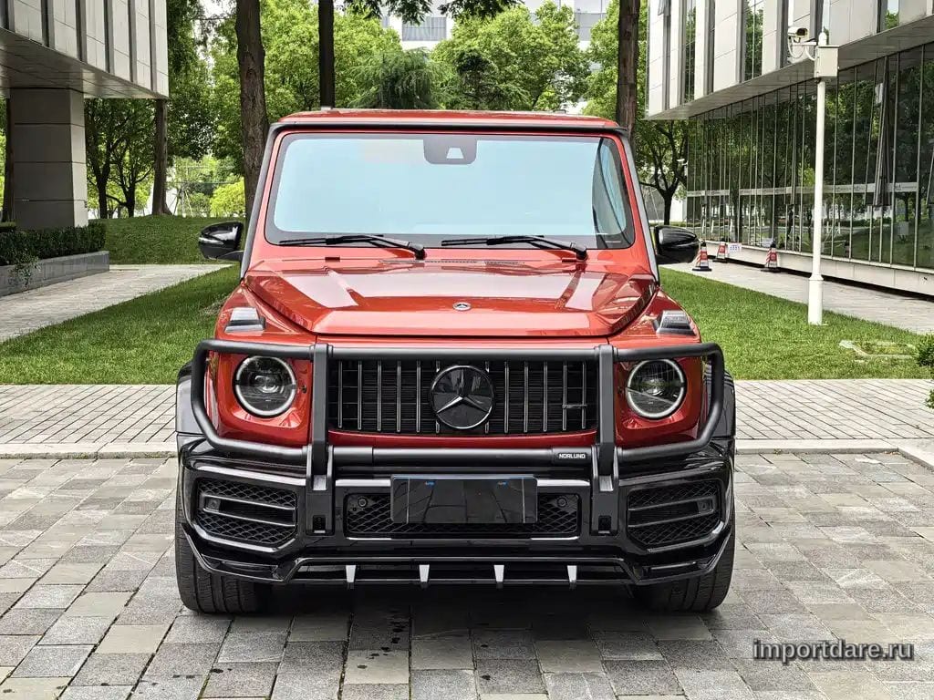 MERCEDES-BENZ G-CLASS AMG 2023 — 10 000 км, пурпурный, Китай — под ключ — фото 2