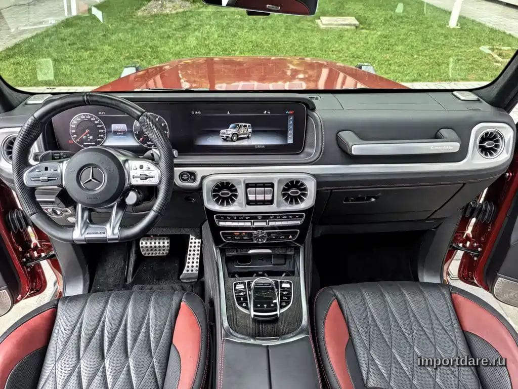 MERCEDES-BENZ G-CLASS AMG 2023 — 10 000 км, пурпурный, Китай — под ключ — фото 11