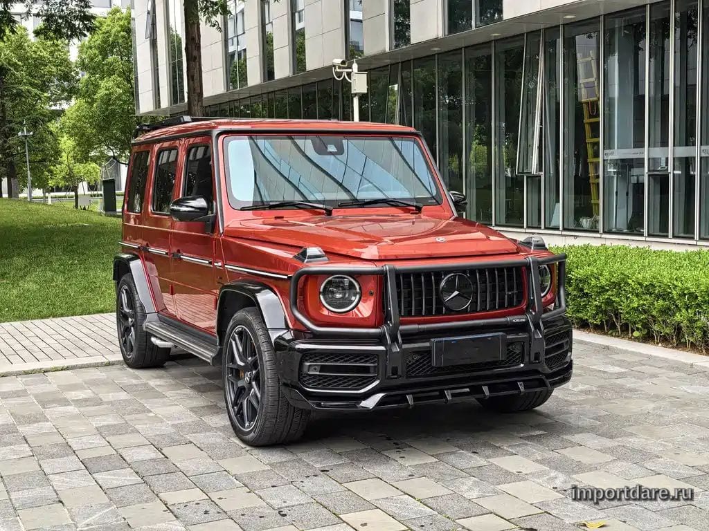 MERCEDES-BENZ G-CLASS AMG 2023 — 10 000 км, пурпурный, Китай — под ключ — фото 3