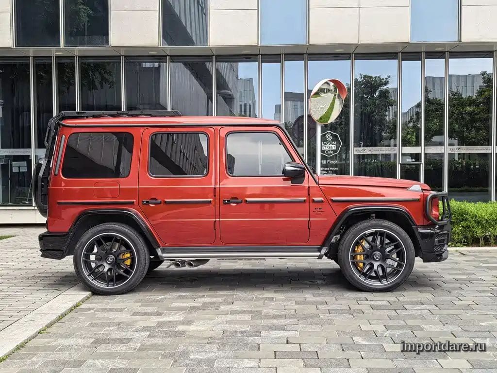 MERCEDES-BENZ G-CLASS AMG 2023 — 10 000 км, пурпурный, Китай — под ключ — фото 5