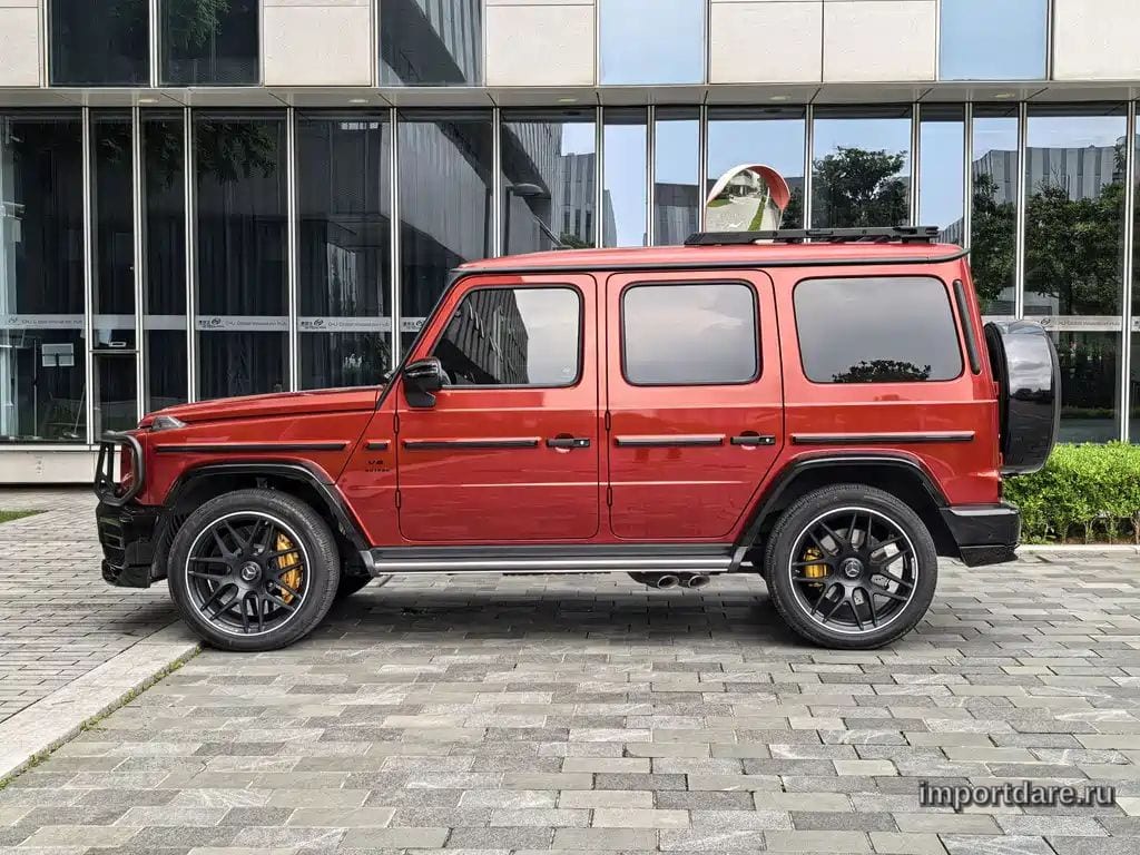 MERCEDES-BENZ G-CLASS AMG 2023 — 10 000 км, пурпурный, Китай — под ключ — фото 6
