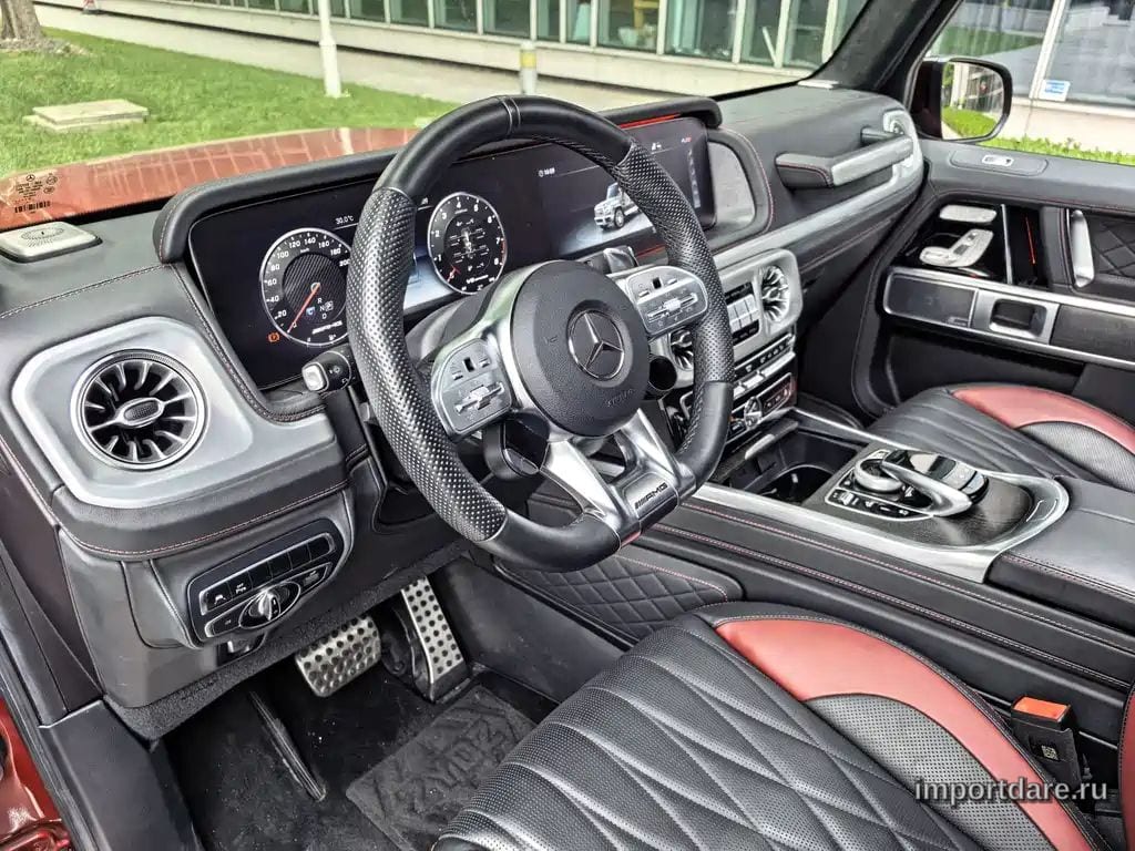 MERCEDES-BENZ G-CLASS AMG 2023 — 10 000 км, пурпурный, Китай — под ключ — фото 7