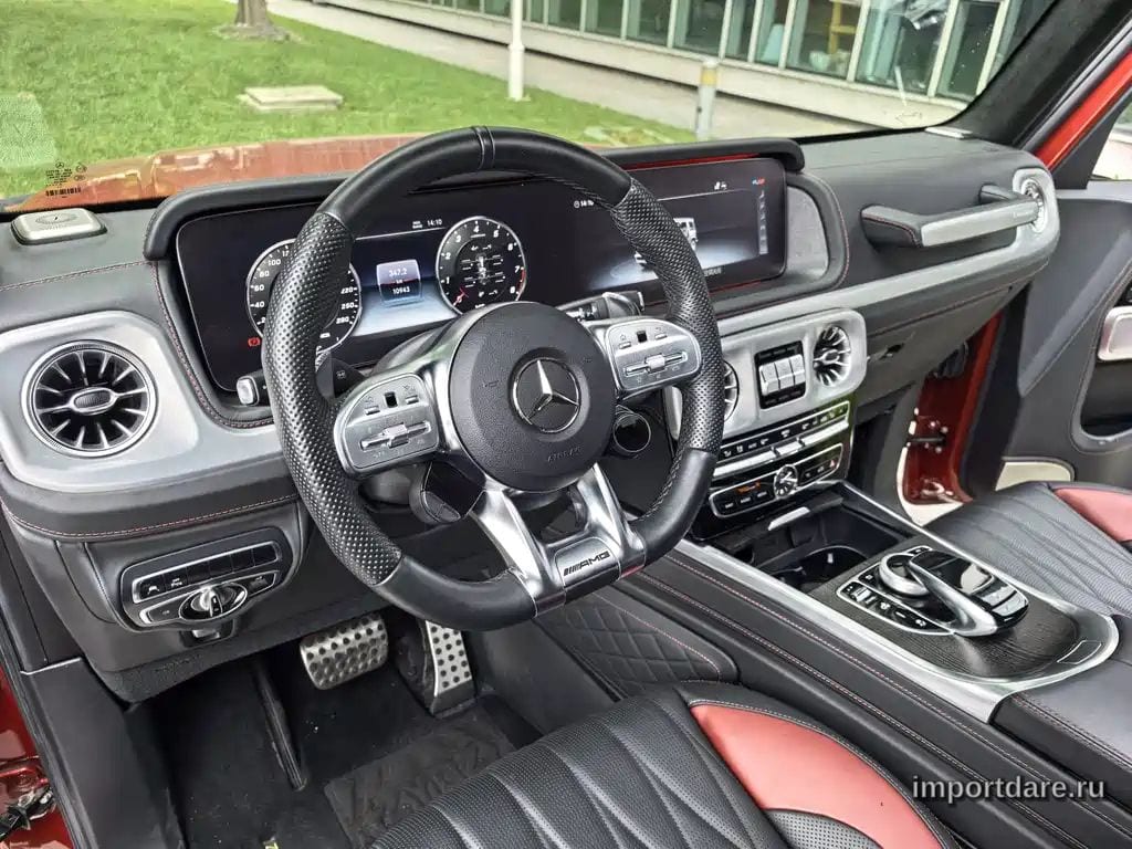 MERCEDES-BENZ G-CLASS AMG 2023 — 10 000 км, пурпурный, Китай — под ключ — фото 9