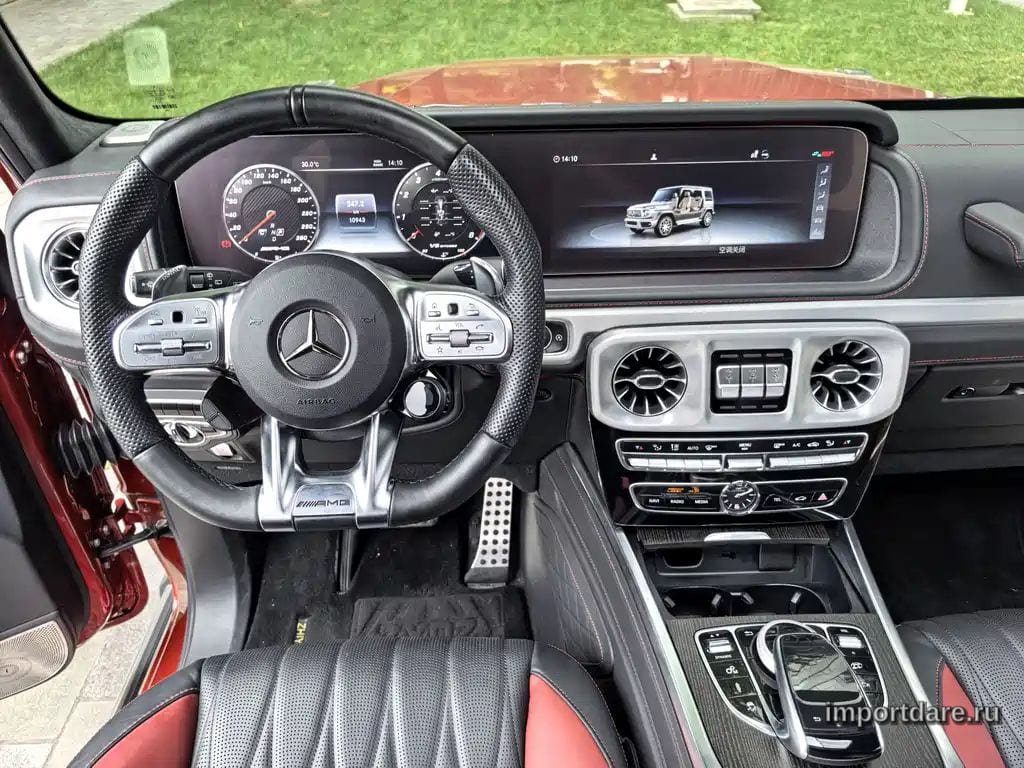MERCEDES-BENZ G-CLASS AMG 2023 — 10 000 км, пурпурный, Китай — под ключ — фото 10