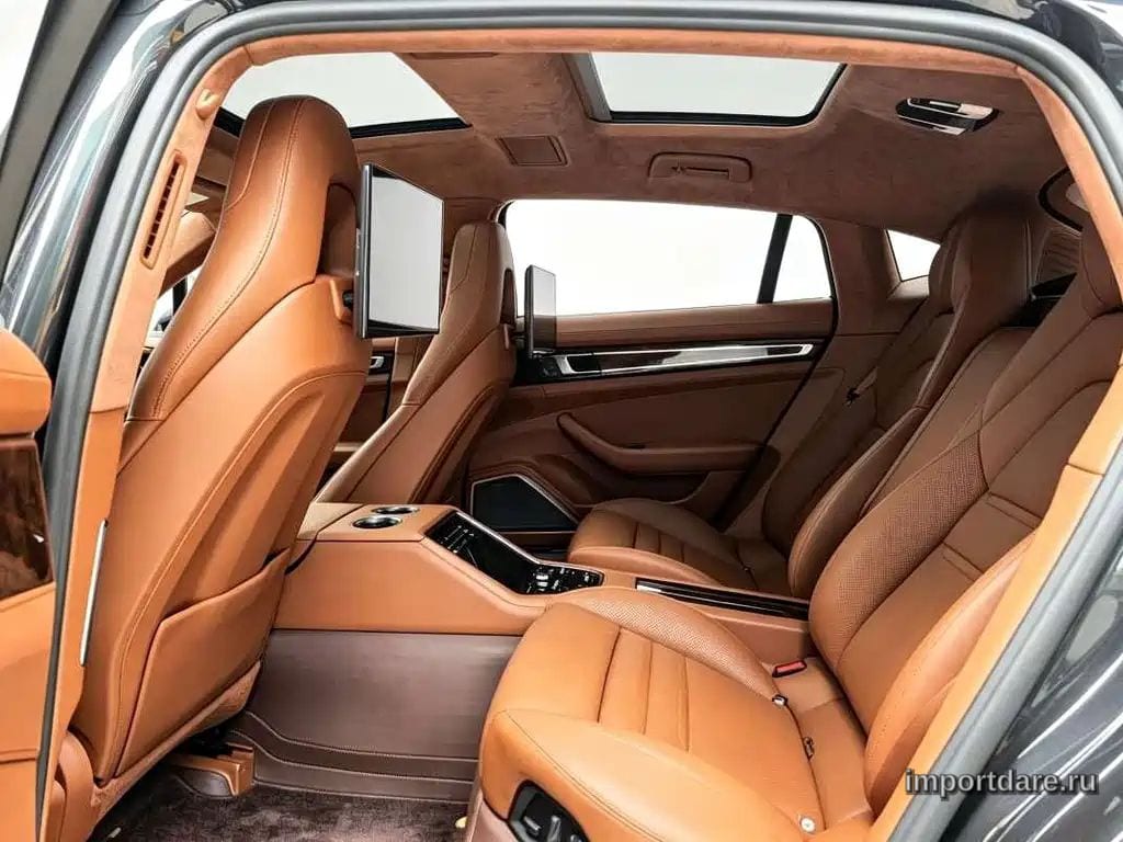 PORSCHE PANAMERA NEW ENERGY 2023 — 27 000 км, серебристый, Китай — под ключ — фото 7