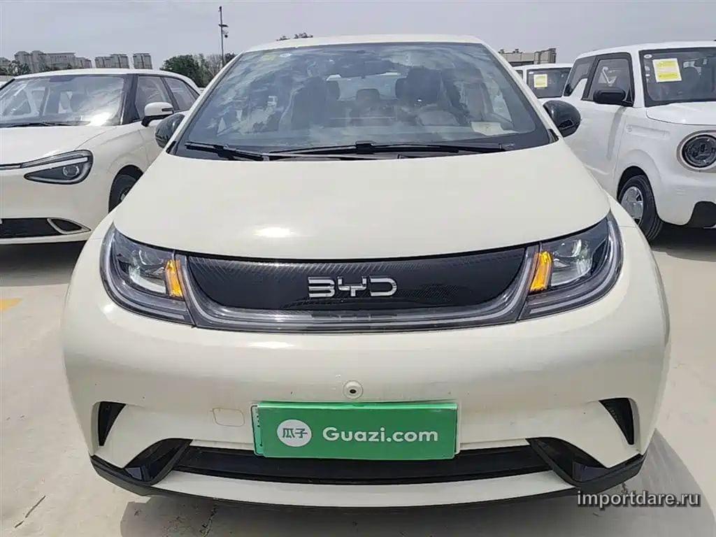 BYD DOLPHIN 2026 — 100 км, жёлто-оранжевый, Китай — под ключ — фото 3